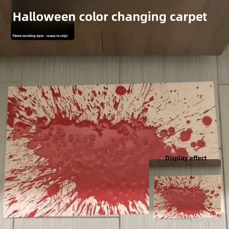 Color-Changing Halloween Doormat