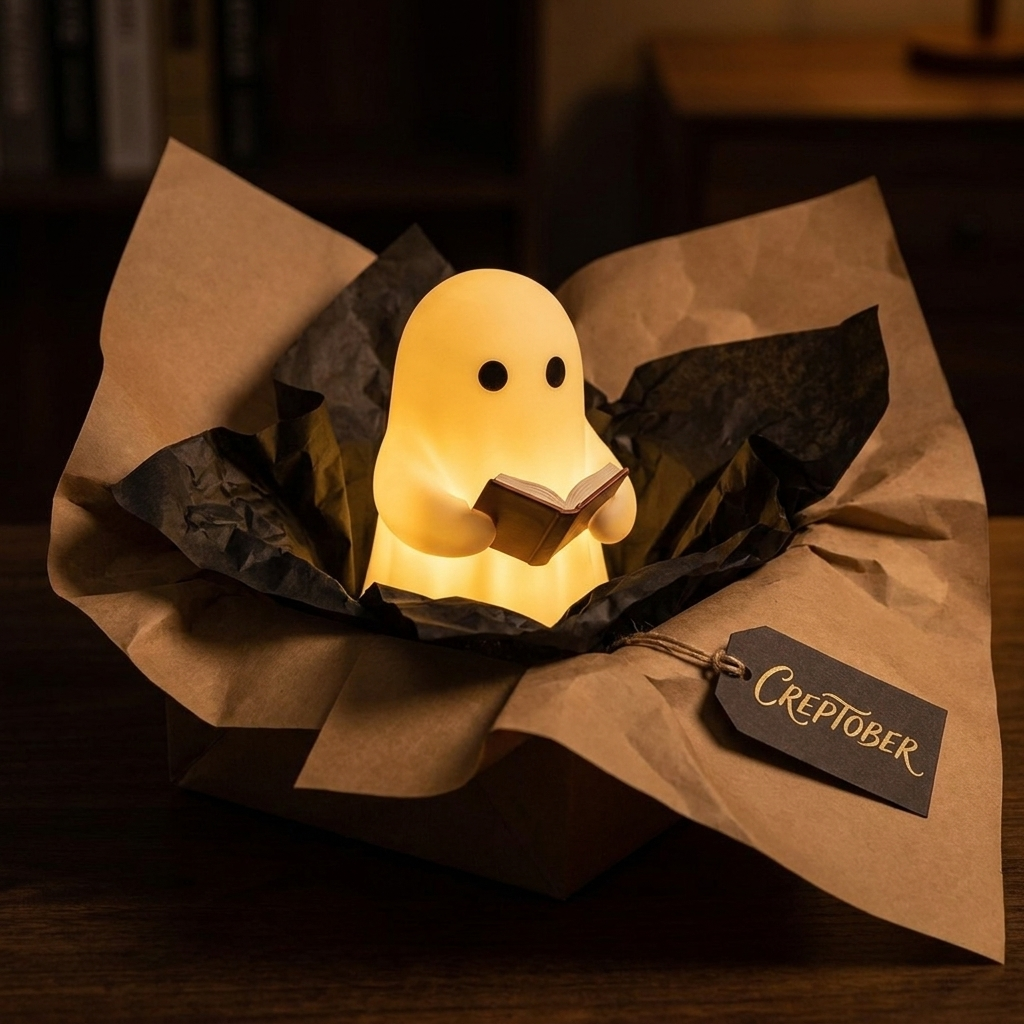 The Honest Ghost™ — Tap-to-Glow Night Light